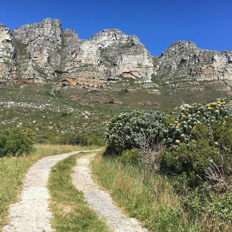 The Pipe Track Hiking route on Table Mountain South Africa