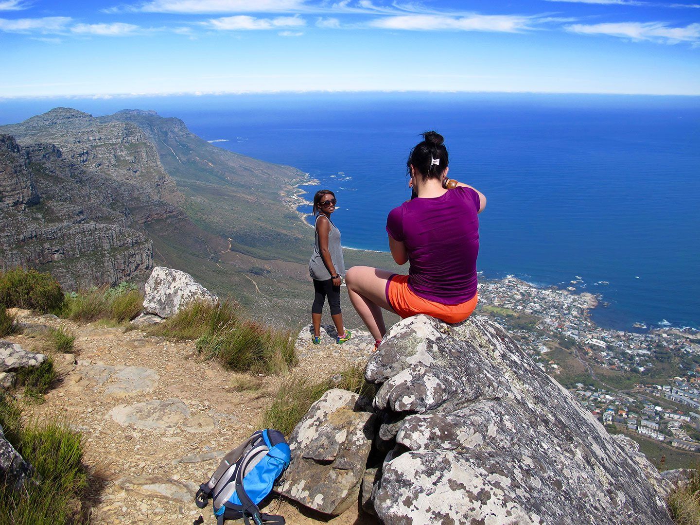 Hiking Table Mountain in Cape Town, South Africa